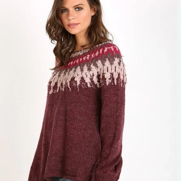 Free People Baltic Fair Isle Sweater - Picture 2 of 9